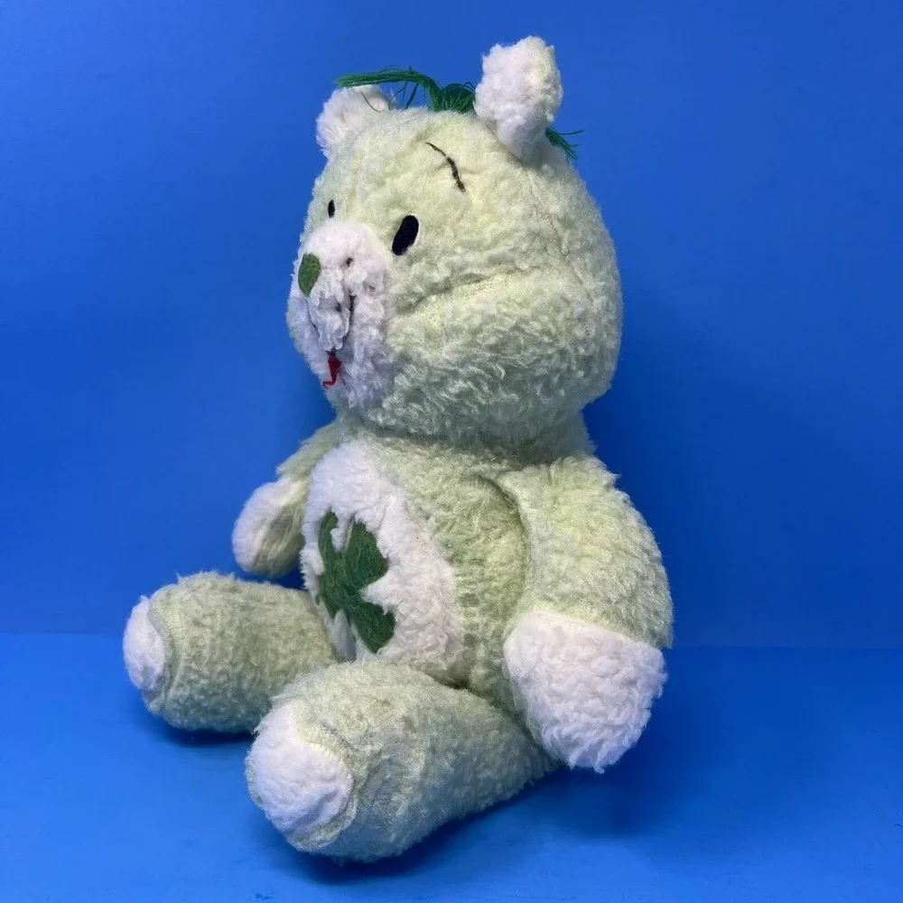 Green Teddy Bear GOOD LUCK 16